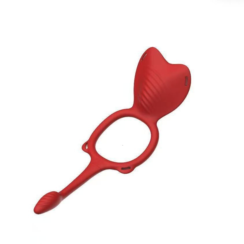 Free Shipping Cross-Border Foreign Trade New Product Panty Style Unisex Wearable Vibrator Clitoral Masturbation Vibrating Semen Locking Ring Adult Sex