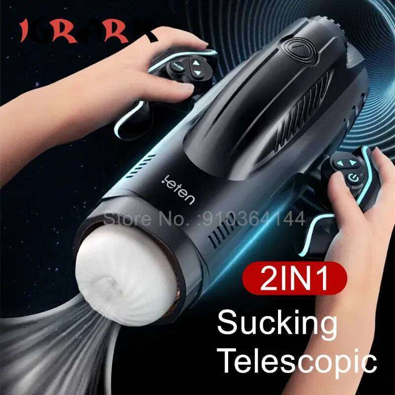 Leten THRUSTING-PRO High Speed Thrusting Male Masturbator Machine Automatic Sucking Heating Vagina Masturbation Sex Toys For Men Z260312