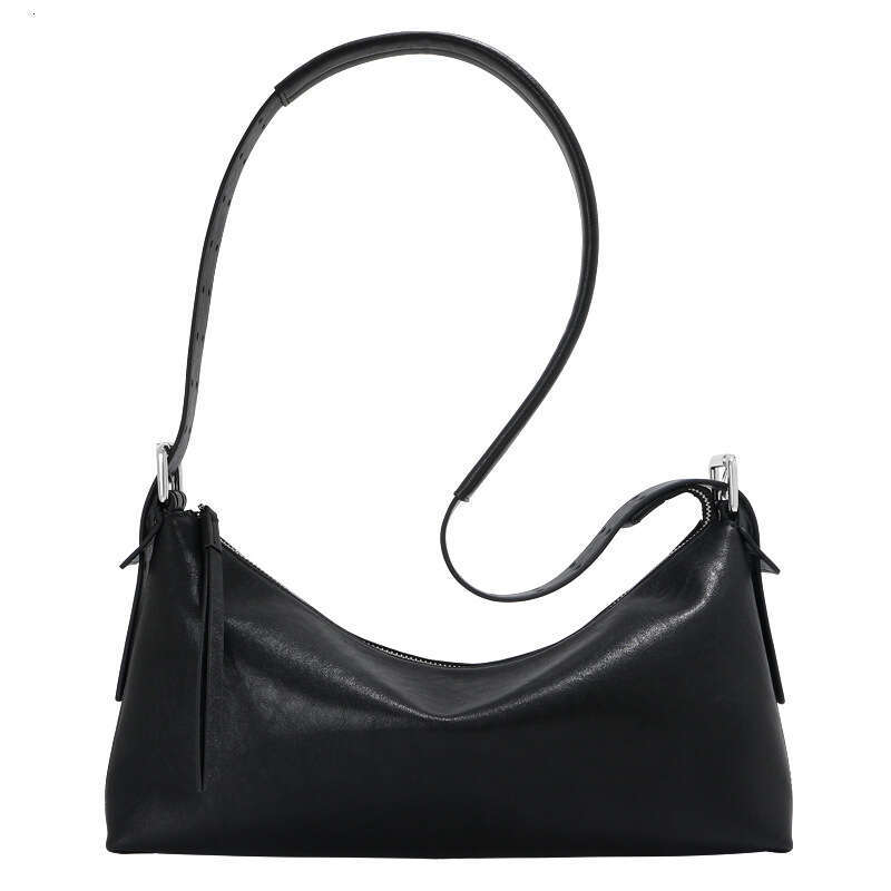 Luxury Bags Vintage Top Grain Vegetable Tanned Casual Shoulder Underarm Women Large Capacity Classic Genuine Leather Crossbody Hobo Bag For Commuting 