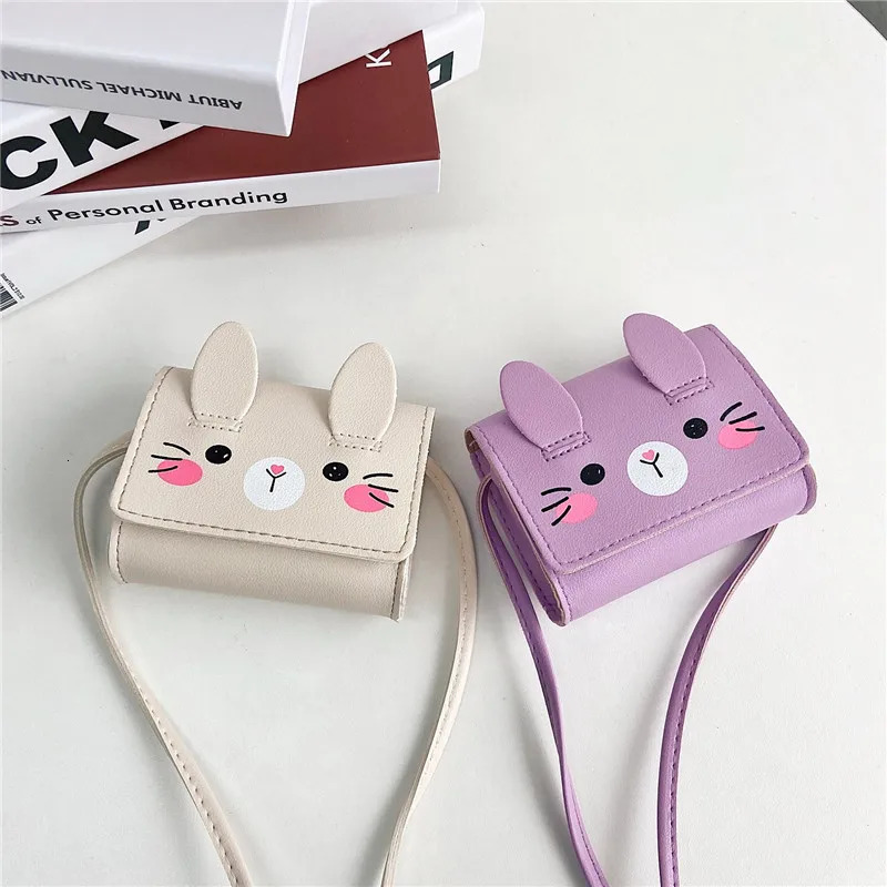 Children Messenger Bag Cute Cartoon Animals Mini Crossbody Bags for Baby Girls Fashion Shoulderbag Coin Purse 260311