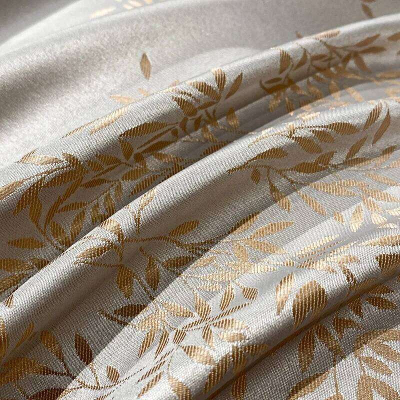 Fashion Silk-Cotton Jacquard Bedding Sets Solid Pure Cotton Nude Sleeping Soft Bedclothes Single Double Size Bed Sheet Set H260312