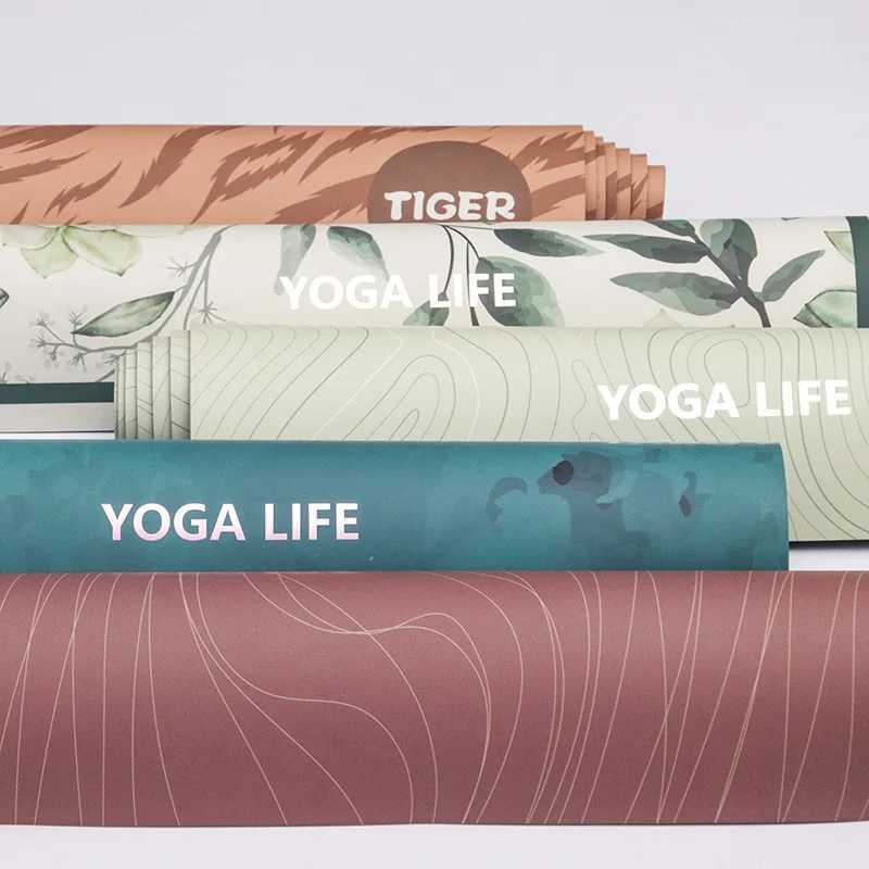 Natural rubber yoga mat pu non-slip fitness special mat M260312