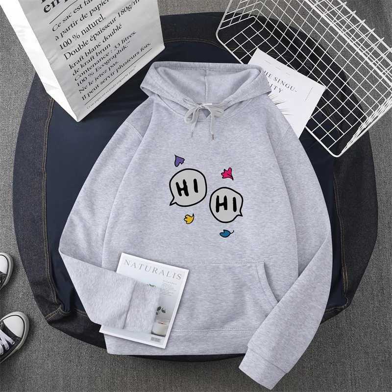 Spring/Summer Womens Aesthetic Clothing Mens Sportswear Pattern Hoodie Harajuku Sudadera M260312