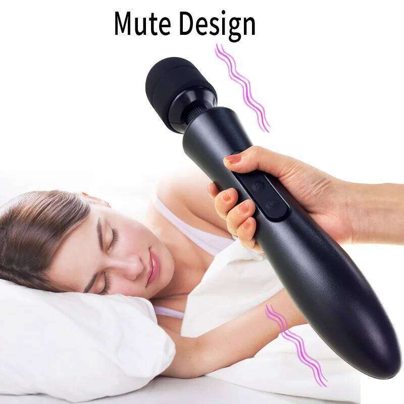 Powerful Magic Wand Vibrator Women Big AV Body Massager G Spot Clitoris Stimulator USB Charging Adult Sex Toys for Woman Z260312