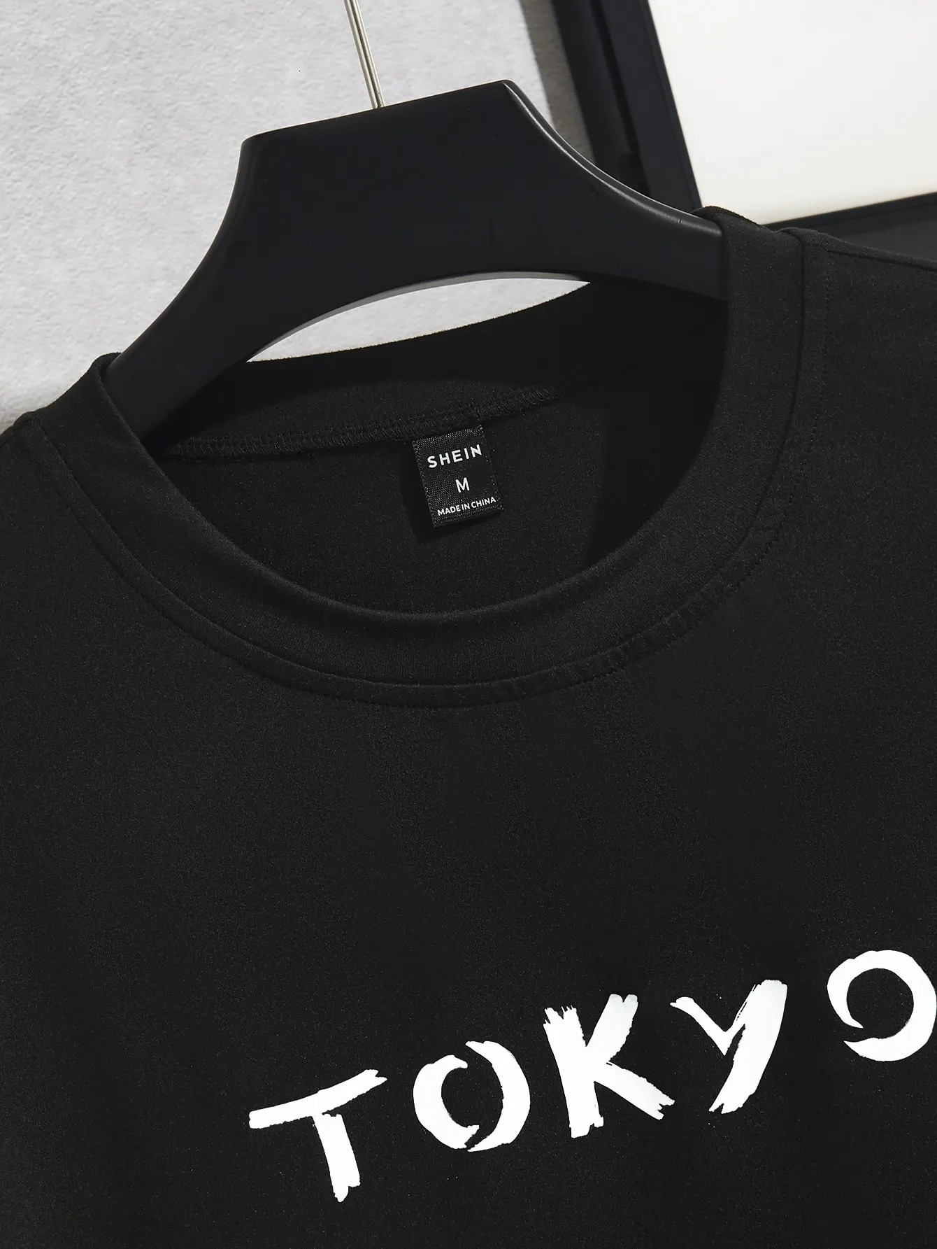 Mens Pure Cotton Tshirt with Cherry Blossom Floral Pattern Japanesestyle Casual Roundneck 260228
