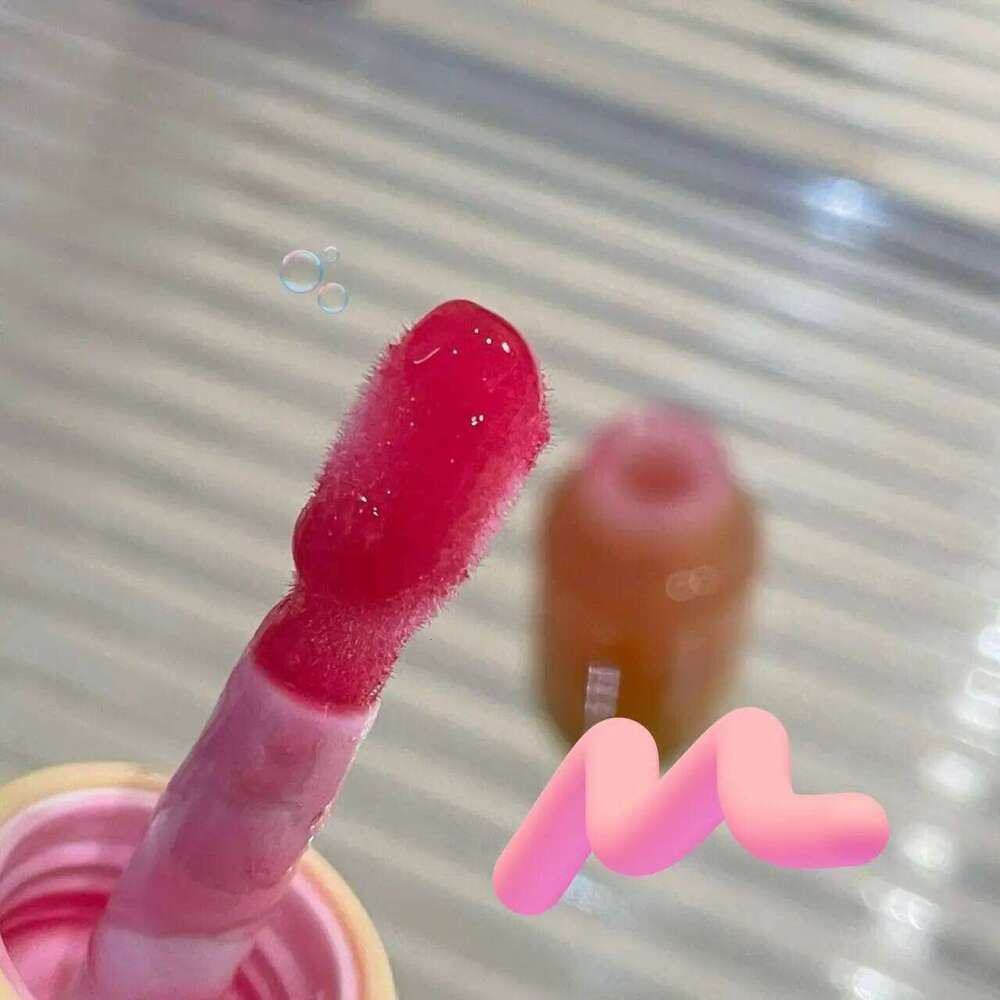 Pinkyfocus Hydrating Lip Serum Gloss - Fruit Nectar Transparent, Dewy Glass Look, Long-Lasting Cosmetics W260311