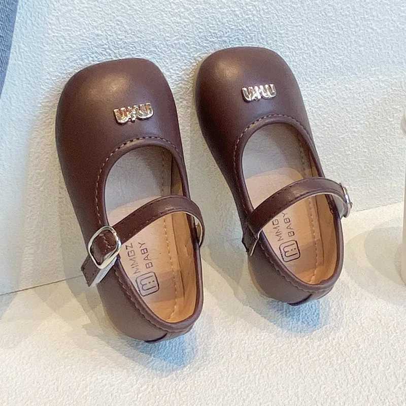 2024 Spring Autumn New Soft Sole Small Girls Princess Single Shoes Childrens Performance ShoesT260312 - view 4