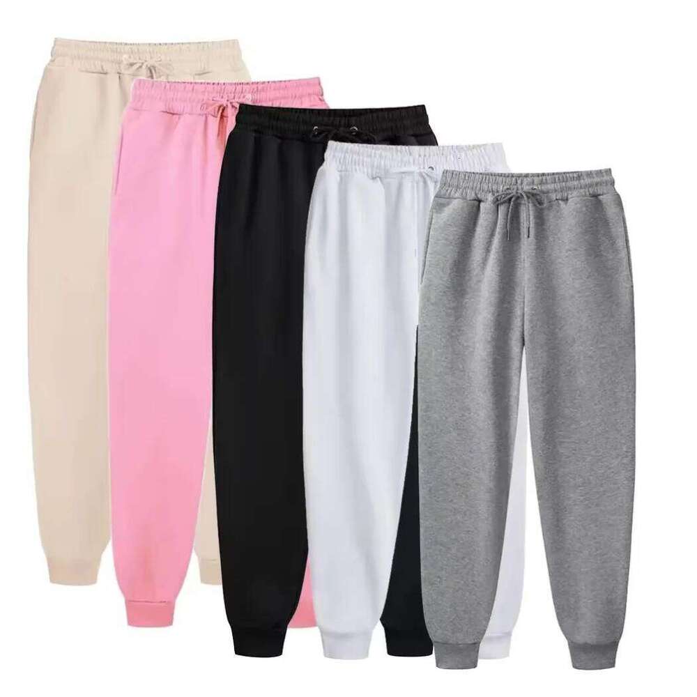 2026 Men's New Casual Sports Fashion Solid Color Loose Street Wear Autumn/Winter Slow Running Fitness Pants