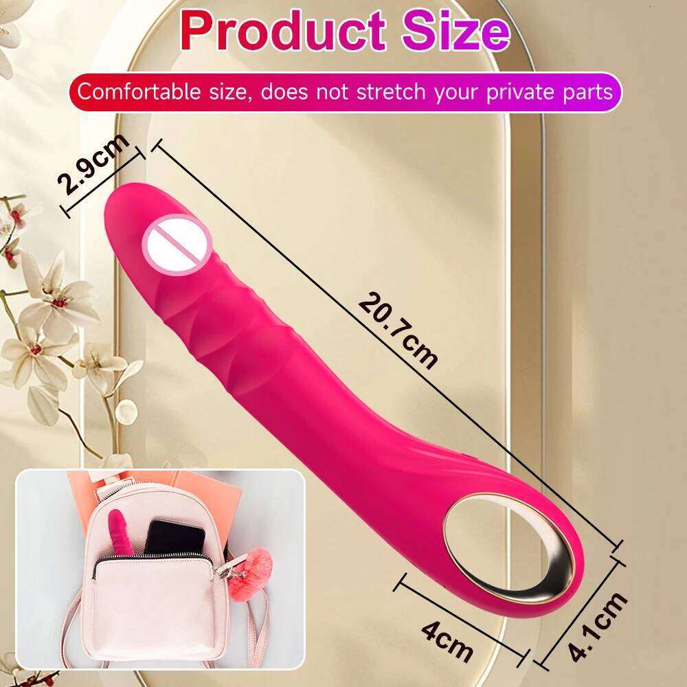Simulate Dildo Vibrator With 10 Powerful Vibrating Modes of Clitoris G-spot Anal Stimulator for Adult Female Couple Sex Toys Z260311