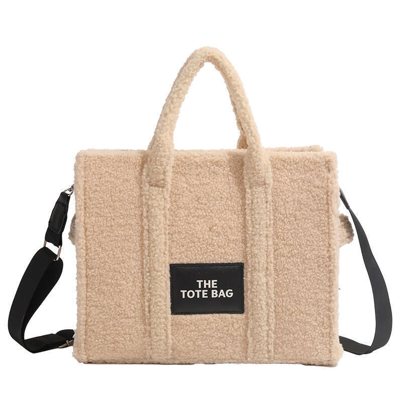 CHARHP&KEJNT Genuine Large Capacity 2026 New Versatile Plush Single-Shoulder Commuting Crossbody Bag