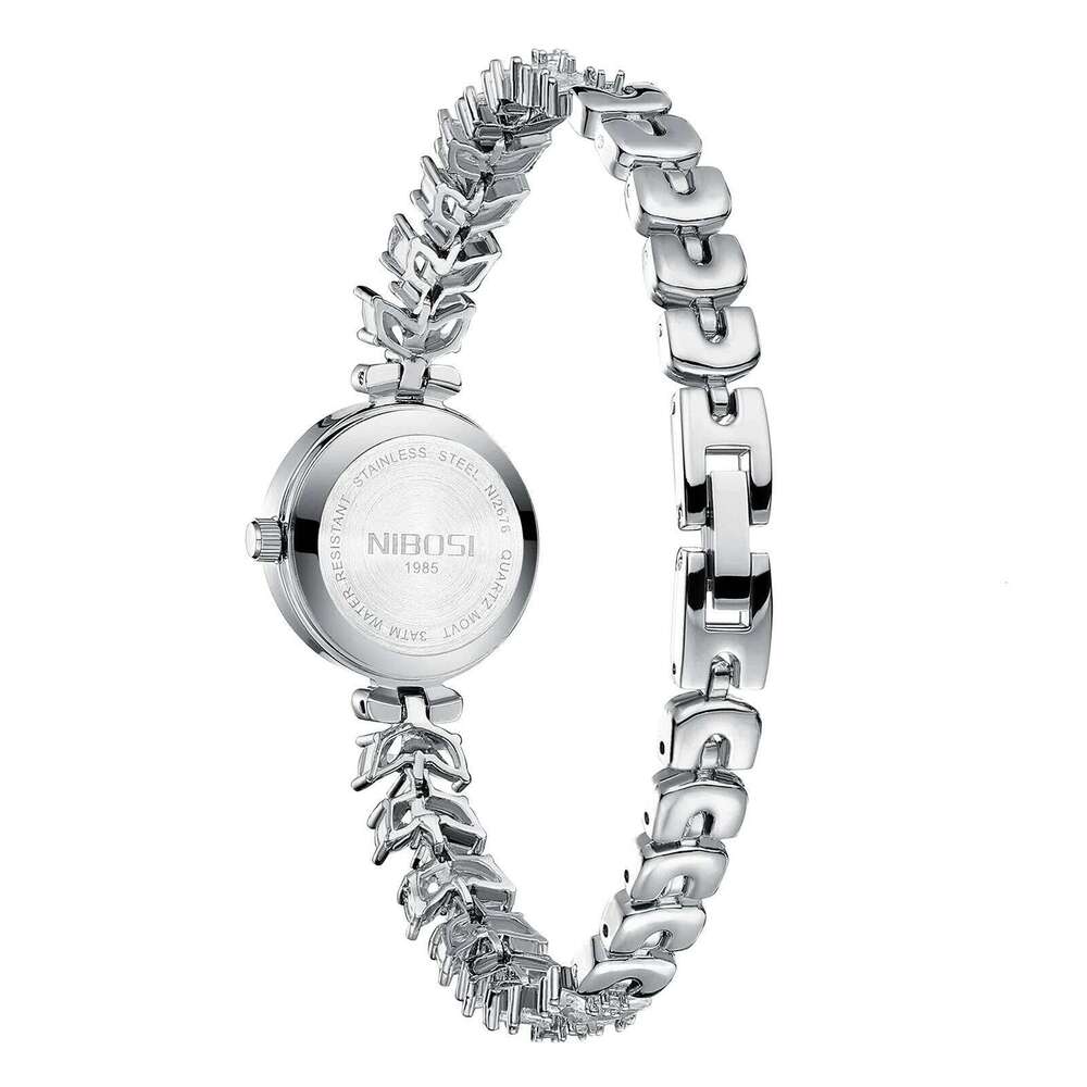 NIBOSI Fashion Dress Watch Ladies Quartz Diamond Luxury Women Top Brand Wristwatch Crystal Jewelry Watches Reloj Female