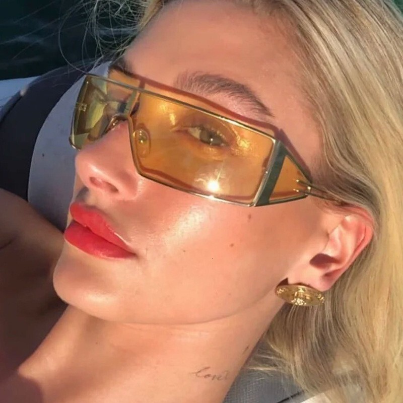 New Style Metal Fashion Versatile Personality Trendy High-End Sunglasses