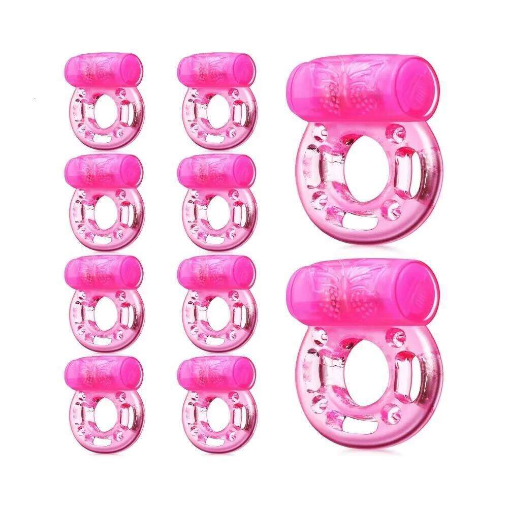 Vibrating Cock Vibrator Silicone Penis with Clit Stimulator Intimate Sex Toys Men Long Lasting Stronger Vibrators Ring Z260312