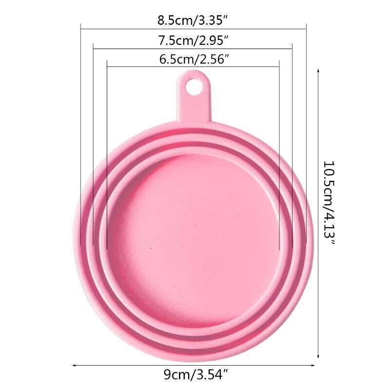 3 in 1 Reusable Pet Dog for Cat Storage Canned Sealed Lid Universal BPA Soft Silicone Can Co 26Y0312