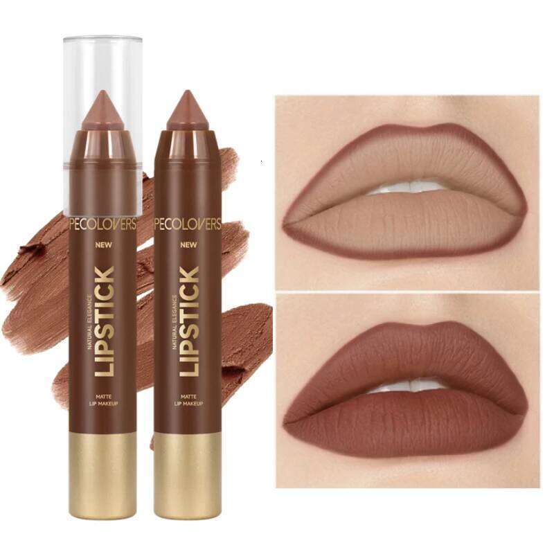 Matte Lipstick Pen, Nude Smooth Lipstick, Waterproof and Long-lasting W260311
