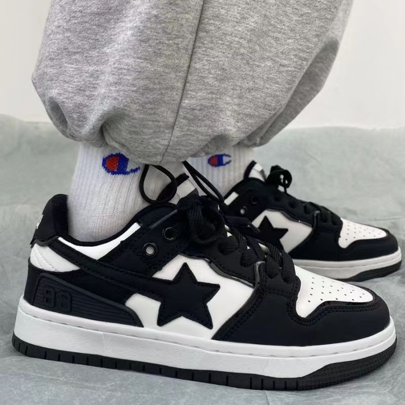 ONKE Luxury Shoes 2026 Men Women Fashion Star Design Sneakers Grey Yellow Vintage Streetwear Skate Shoes Free Shipping