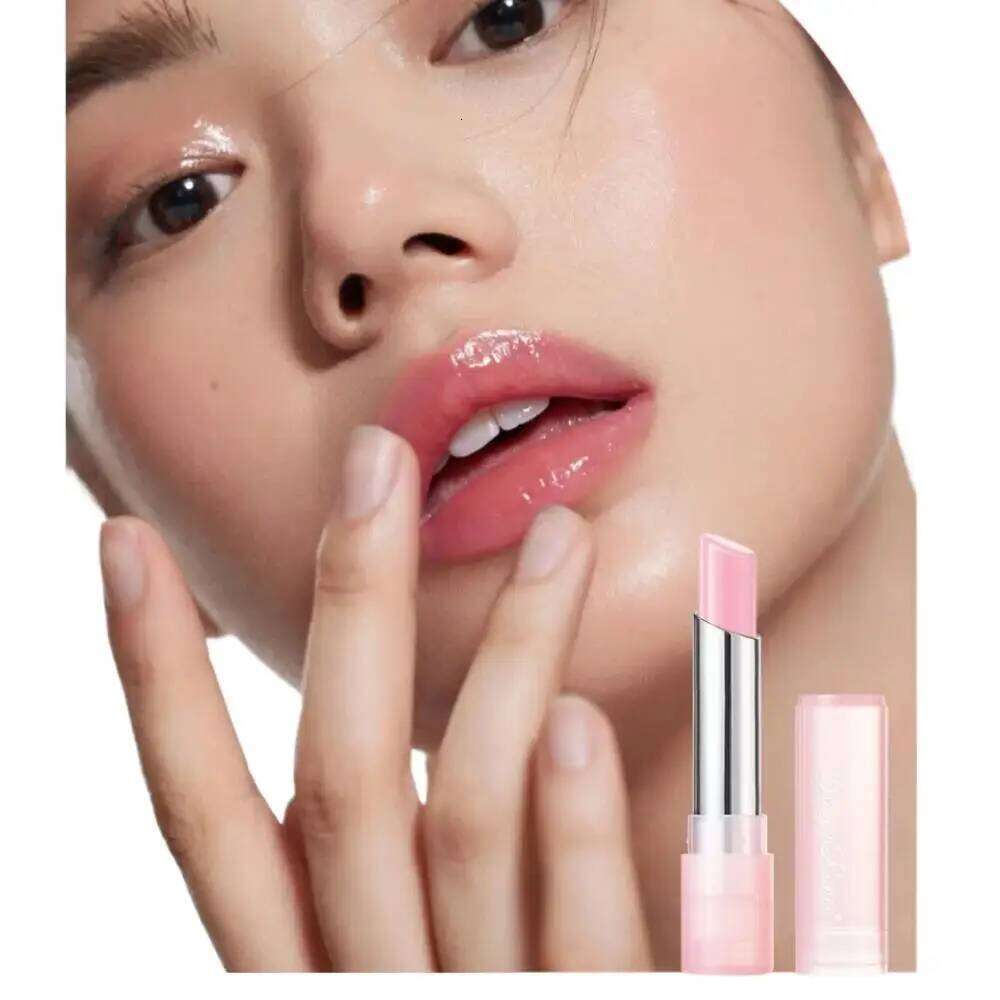 Pink Jelly Lipstick With Temperature Change Effect Moisturizing Balm Long Lasting Nourishment Lip Gloss For Healthy Lips W260311