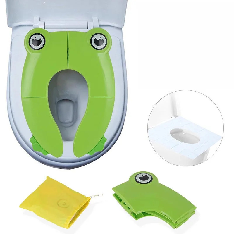 Kids Portable Travel Potty Seat Pad Baby Folding Toilet Training Cover Toddler Urine Assistant Cushion Children Pot Seater 260311