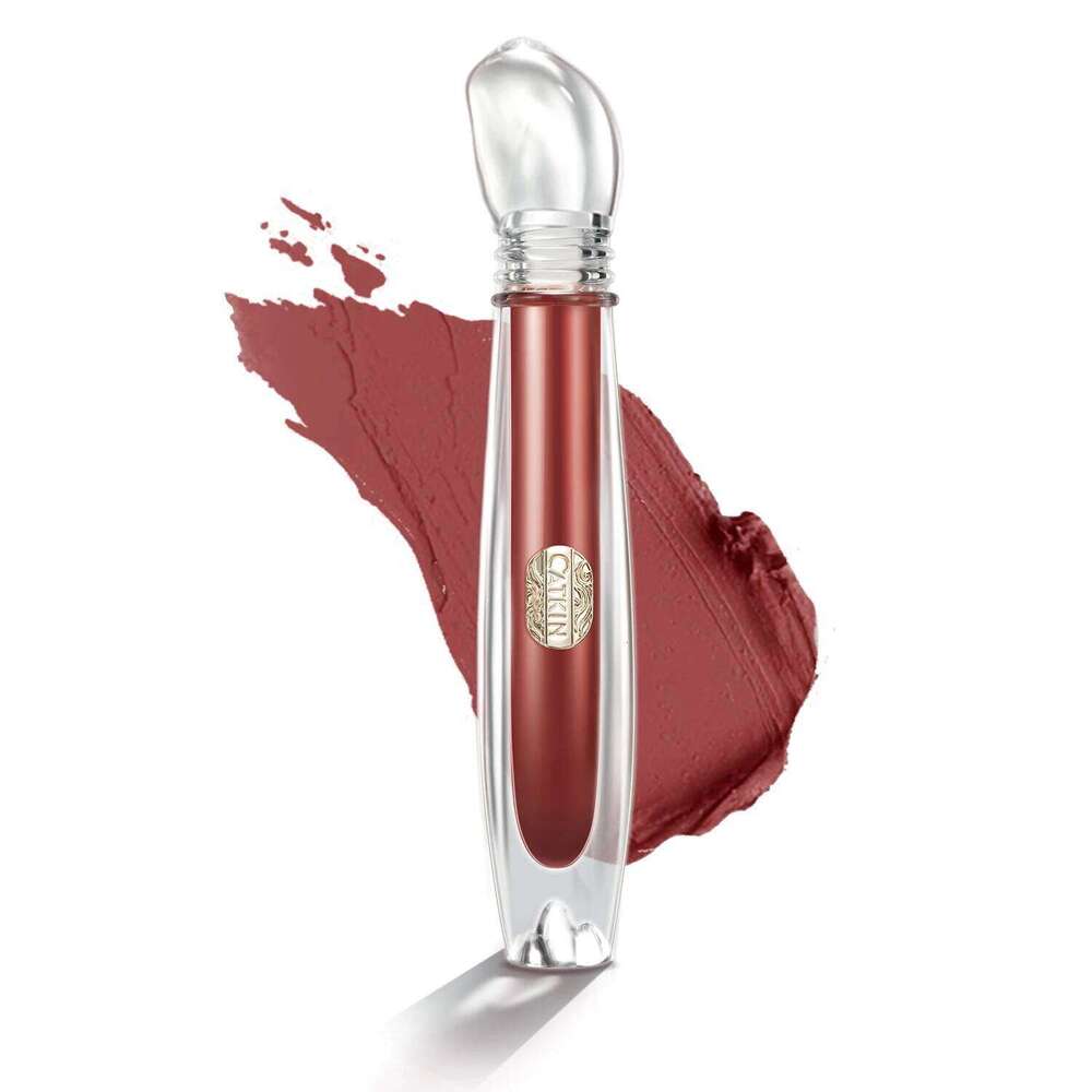 CATKIN Makeup Matte Lip Gloss, Moisturizing and High Pigmented Lipstick long lasting,with Vitamin E W260311