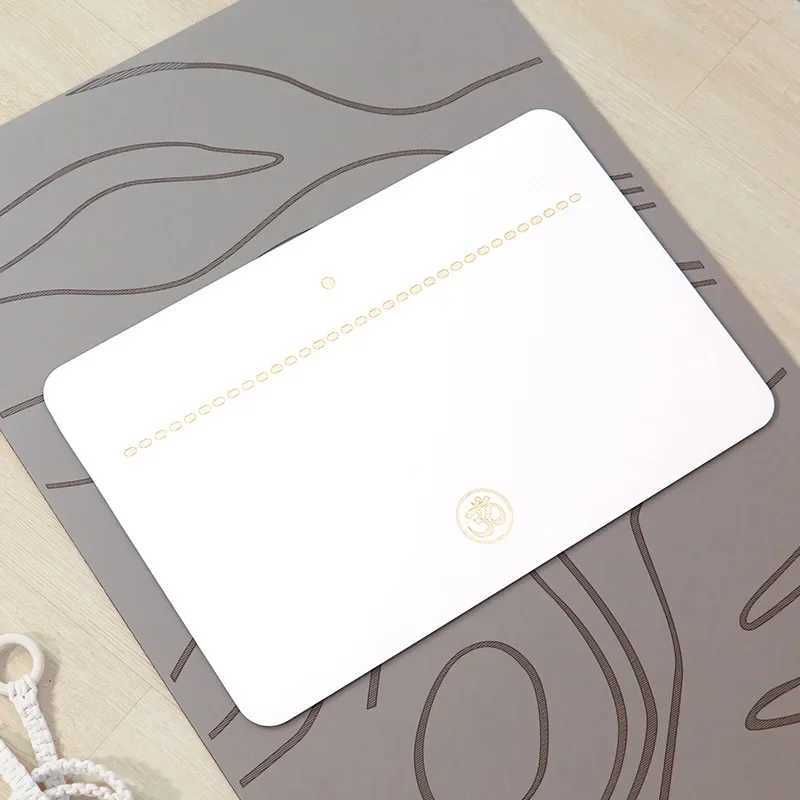 Yoga Meditation Mat Pu Natural Rubber Non-Slip Yoga Kneepad Handstand Pad Professional 5mm Thick Mini Yoga Fitness Mat Two Size M260312