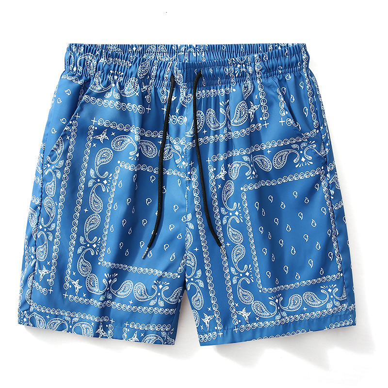 2026 New Designer Luxury Brand European And American Size Quick Drying Men's Shorts Loose Five Point Sports Casual Pants Men's Lightweight B