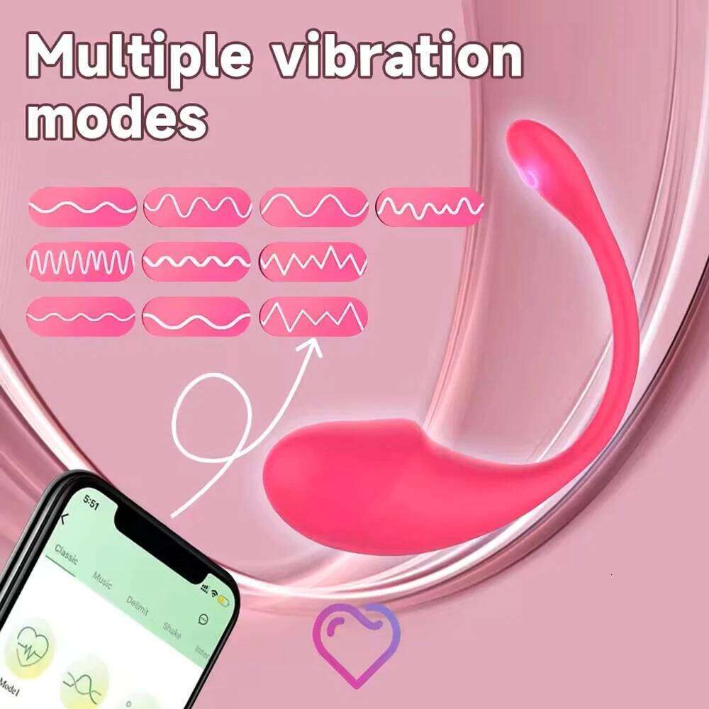 Wireless Bluetooth APP Vibrator Female Remote Control Egg Clitoris Stimulator G Spot Massager Sex Toys for Women Adults Panties Z260312
