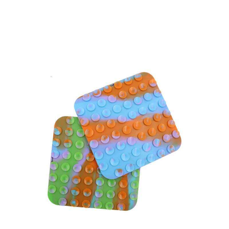 Lick Mat Pet Slow Plate Bathing Distraction Silicone Sucker Food Training Dog Feeder Supplies for Dogs 26Y0312