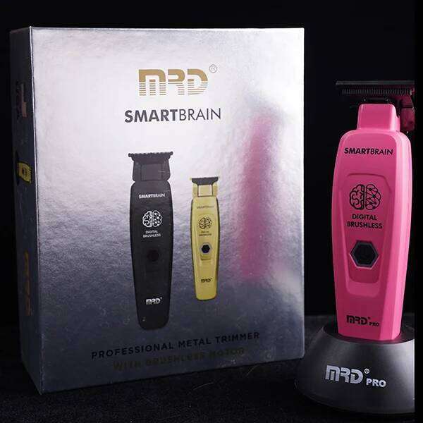 MRD Clipper Professional GMT-90-4 Smart Brain Hair Trimmer High Speed Engraving Push Men's Full Metal Body DLC 440C Blade C260312