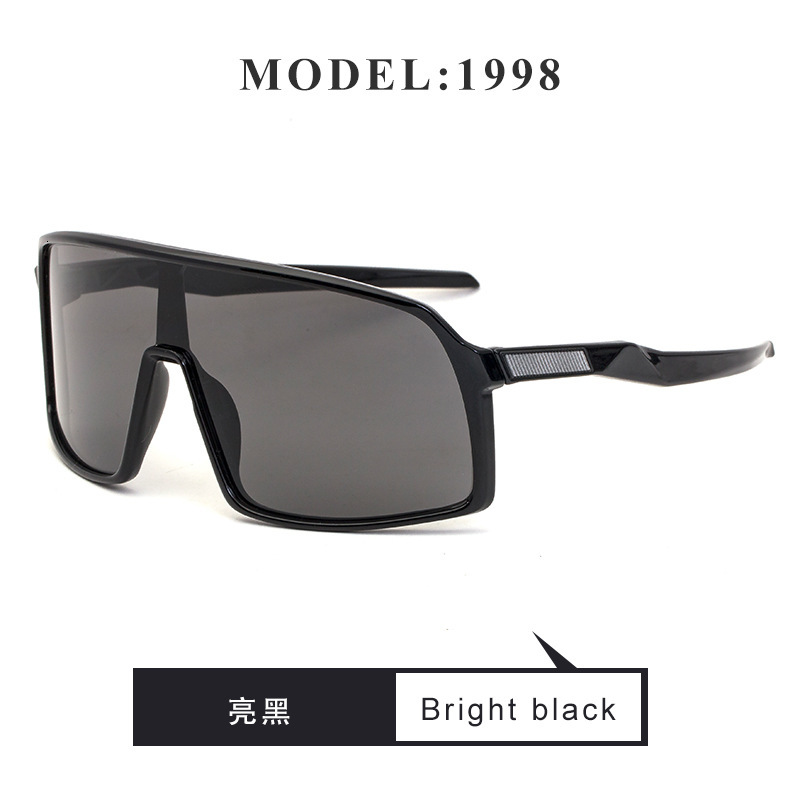 2026 New Integrated Colorful Men's Ski Polarized Sports Glasses Women's Windproof Outdoor Cycling Sunglasses