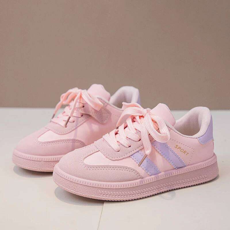 Children's Board Sneakers 3-18 Years Old Khaki Boys Girls Single Four Seasons Non-slip Kids De Training Shoes H260312