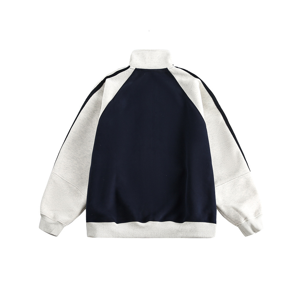 Baseball Jacket Retro Sweatshirt Cardigan Autumn Sports Casual Designer Hoodie Jacket New Style For Men And Women