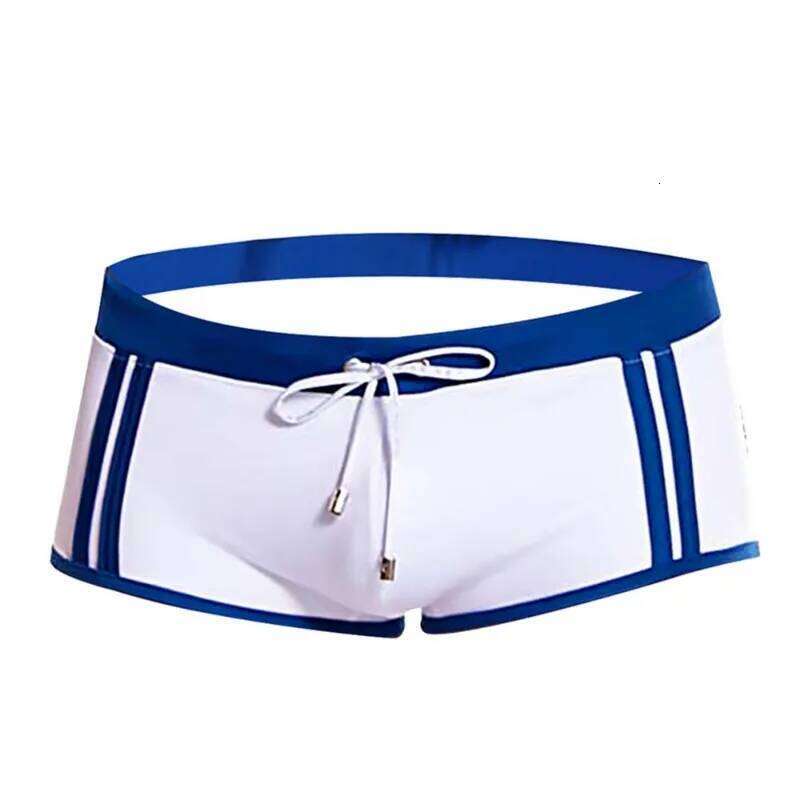 Trend Swimwear Men Sexy Low Waisted Swimming Trunks Gay Bikini Swimsuit Swim Briefs Bathing Suit Surf Beach Boardshorts Z260312