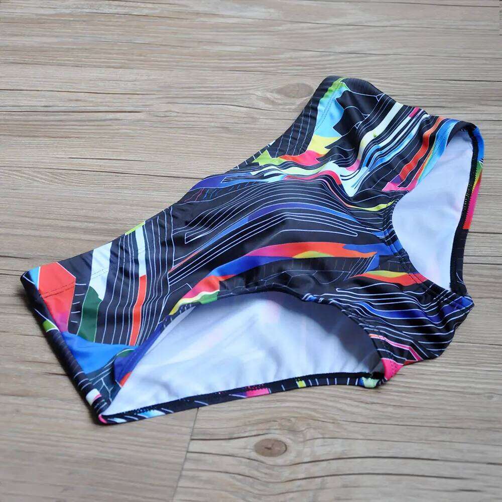 UXH Brand Men's Swimwear Trunks Outdoors Sexy Summer Stretch Beach Surf Swim Sports Push-up Shorts Men Swimsuit Swimming Pants Z260312