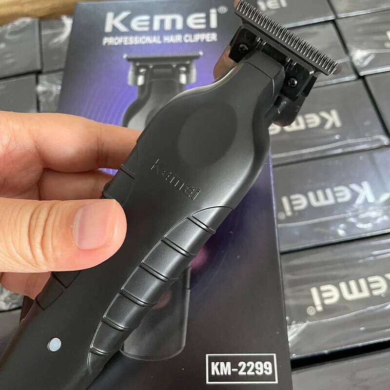 Kemei KM-2299 Professional USB Rechargeable Barber Trimmer Men's Electric Hair Clipper C260312