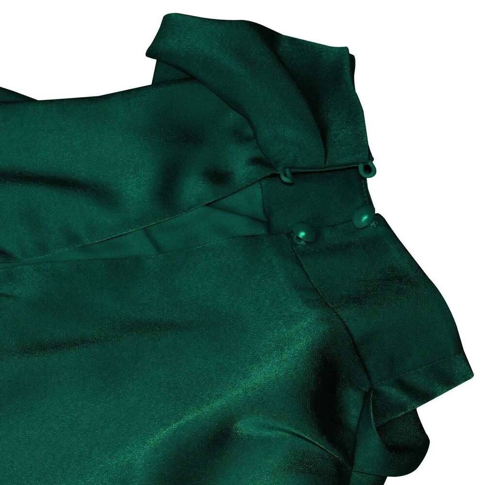 Summer Luxury Sleeveless Silk Satin Long Women Elegant Off Shoulder Celebrity Evening Partywear Lady Trumpet Dress C260312