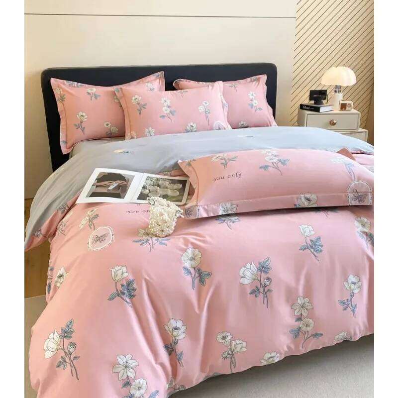 New Cotton Twill Printing Hot Four-Piece Set H260312