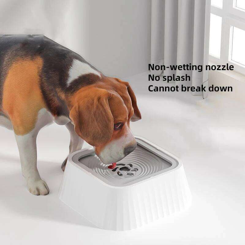 1 Piece of Spill-Proof Water Bowl Pets - Designed for Cats Dogs with Non-Slip Base and Floating Feature 26Y0312