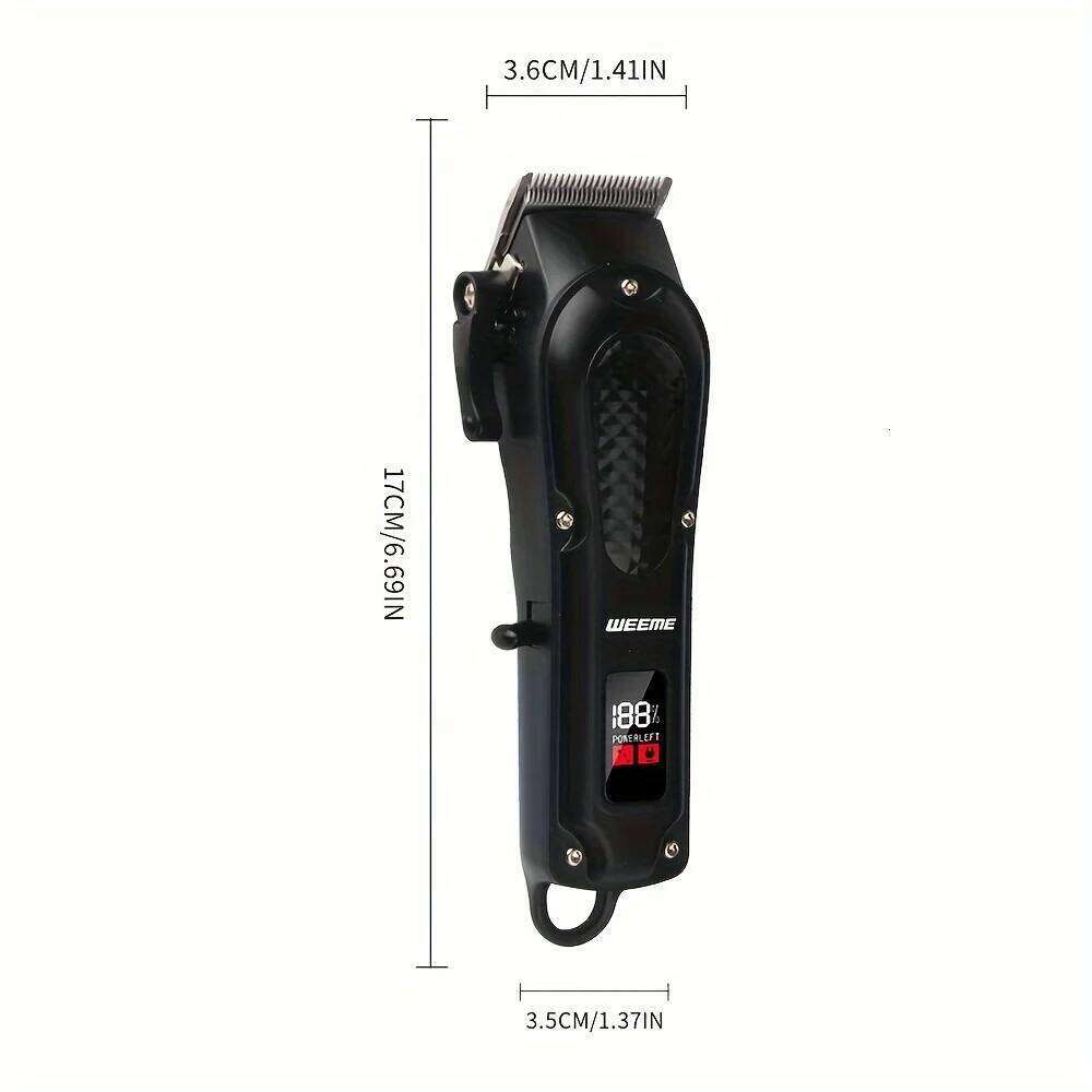 Barbershop special electric hairdresser silent metal body fast charging cordless set home personal care small appliances shave C260312