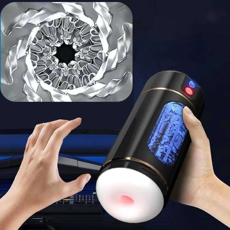 Male Automatic Masturbator Cup Vibration Toys for Man Sucking Vibrating Masturbation Machine Vagina Blowjob Adults Masturbador Z260312