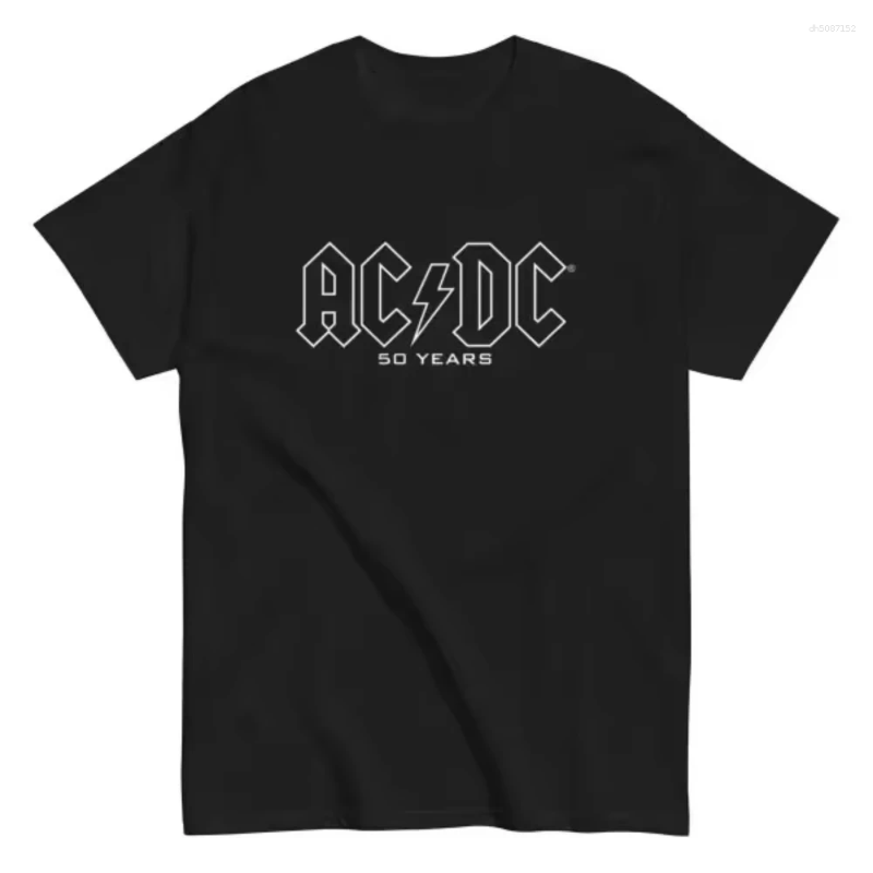 Men's T Shirts And Women's Pure Cotton T-shirts Of 2026 By Acdc Band Are Comfortable High Quality A Must-have For The Festival