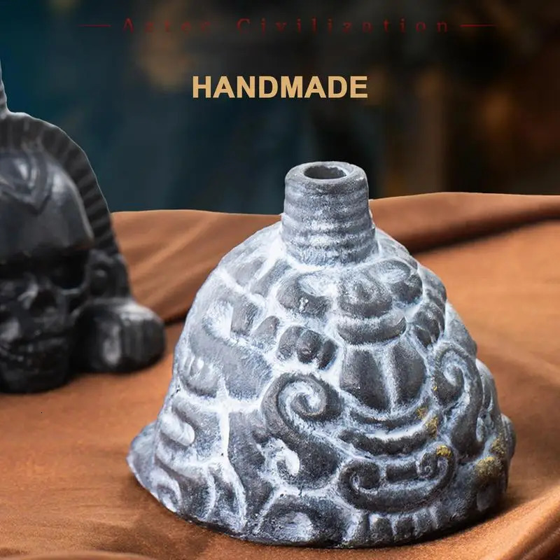 Aztec Whistle Loud Spookys Scary Death Realistic Human Screaming Ghost War Skull Head Toy 260311