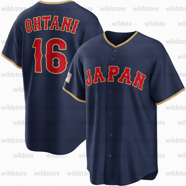 16Ohtani Japan 2026 WBC Jersey World Baseball Classic YamamotoSuzukiMurakamiImanagaMatsuiYoshida