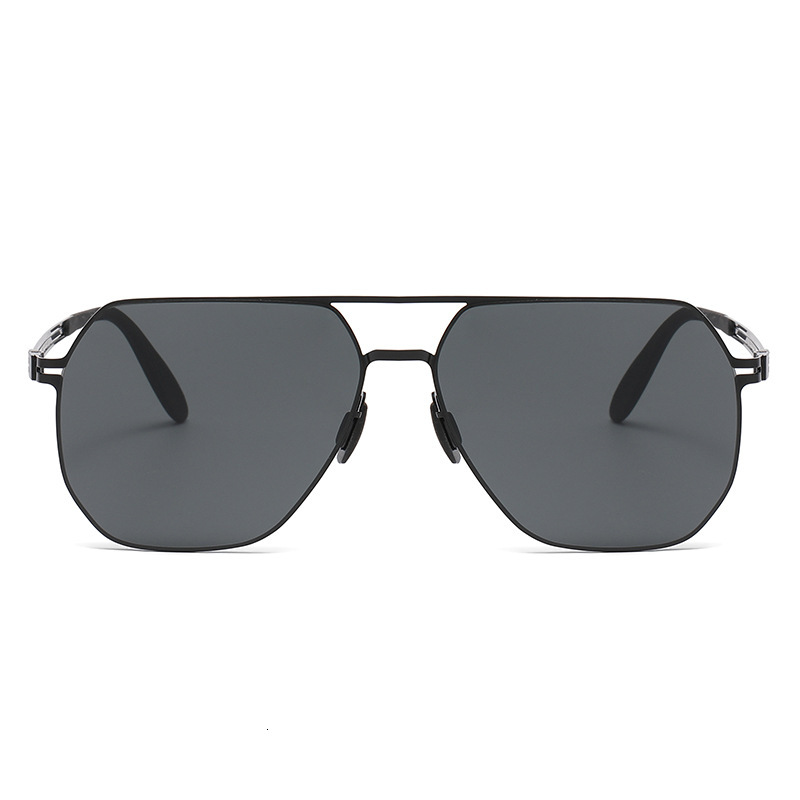 Outdoor Fishing Nylon Polarized Sunglasses for Men 2026 New Square Frame Glasses Men's High-End Sun Protection Eyewear