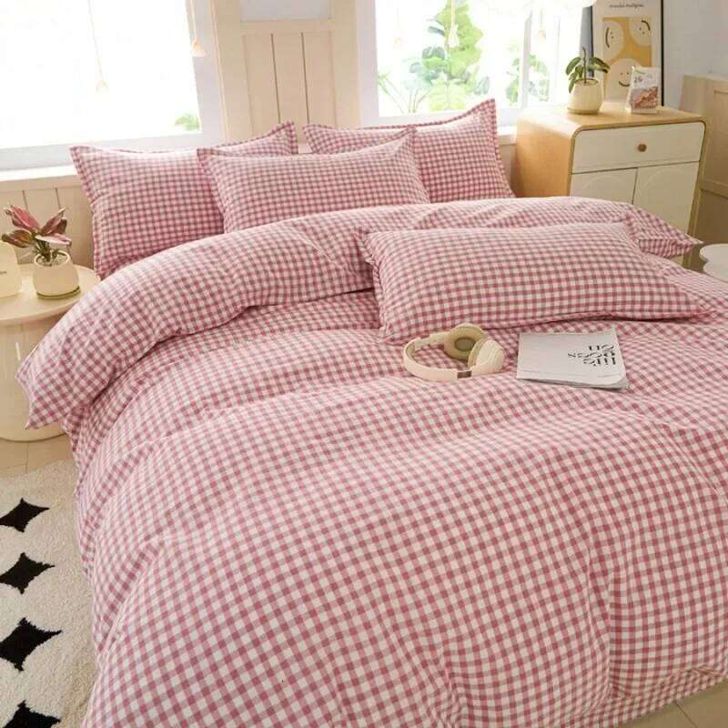 4 pieces of 100% cotton quilt super soft breathable duvet covers single and double extra large comfortable bags H260312