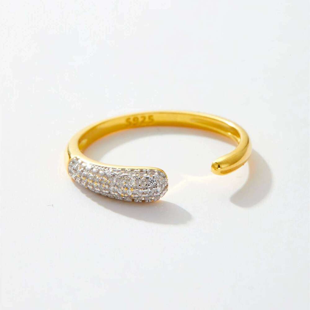 ANDYWEN Women 925 Sterling Silver Resizable Ring Adjustable Rings 2024 Anniversary Party Fashion Fine Wedding Jewelry H260312