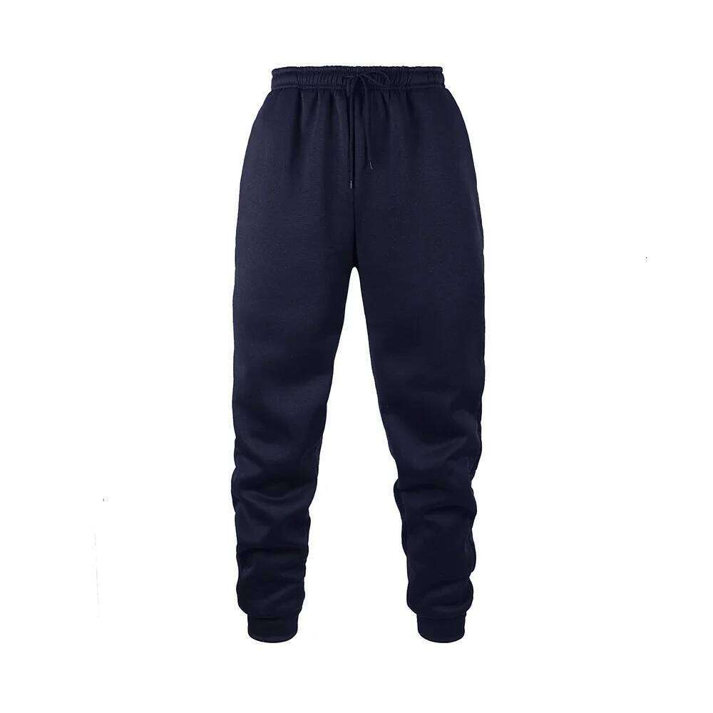 Mens Gym - Ready Jogging Pants Solid Color Sweatpants Ideal for Autumn and Winter Workouts