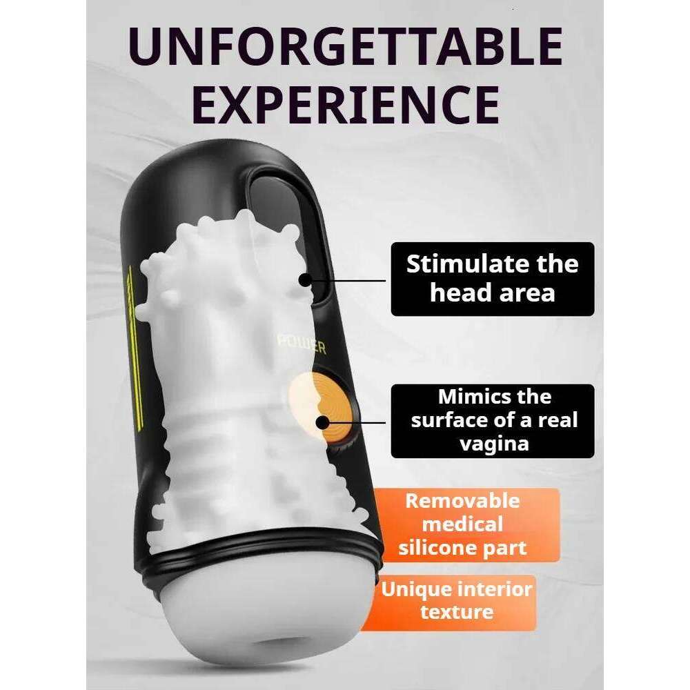 Automatic Sucking Male Masturbator Vibration Blowjob Machine Heating Pussy Penis Pump Masturbation Cup Sex Toys for Men Supplies Z260311