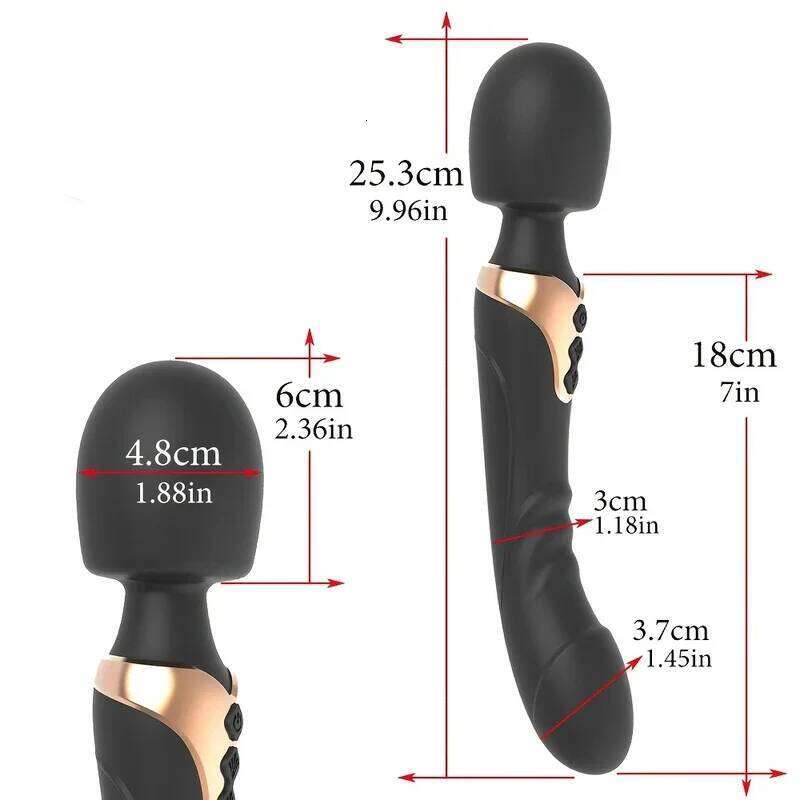 Dual Motor Powerful Vibration Masturbation Soft Stick G-Spot Clitoris Stimulator Dildos Silicone Vibrators Adult Sex Toys Z260312