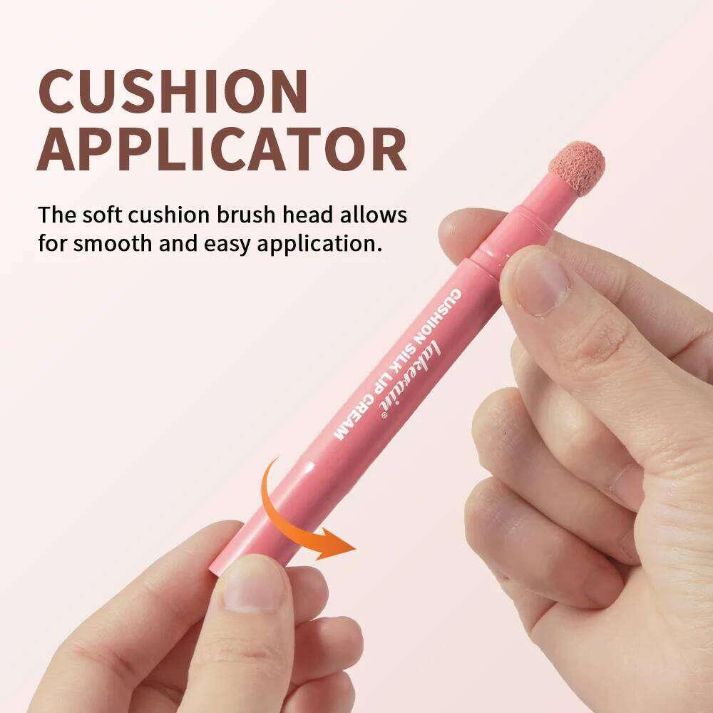 Cushion Kiss Cream Stain Lip Tint Long Lasting Matte Waterproof Non Transfer Formula Velvety Finish Cosmetics W260311