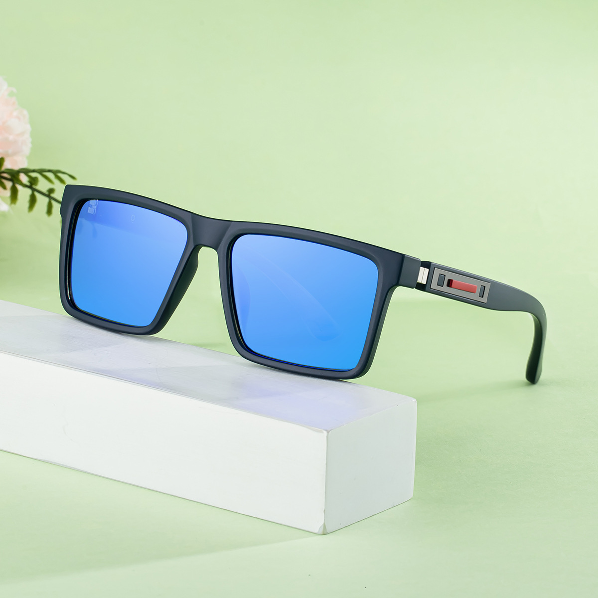2026 New Fashion Square Frame Polarized Personalized High-End Outdoor Sun Protection Sunglasses for Men,